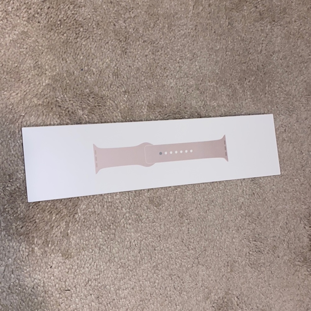 41MM authentic Apple Watch Sport Band - Starlight